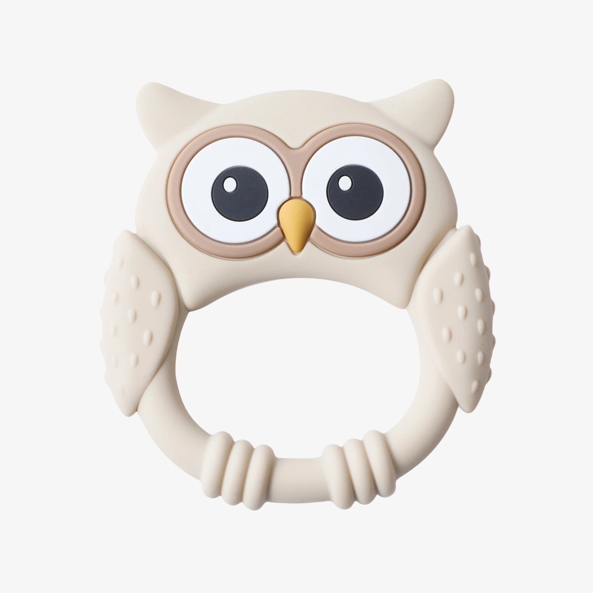 SoothyPals™ Cartoon Silicone Teether Rattle