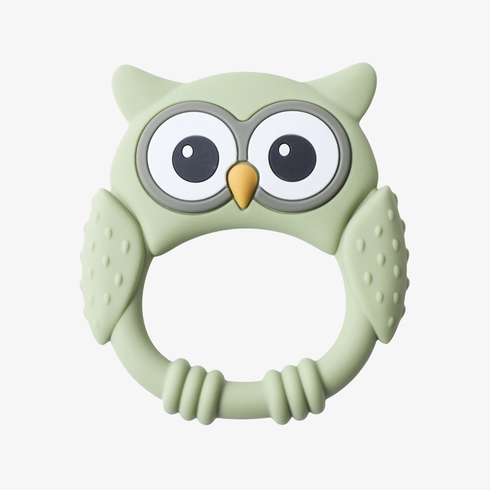 SoothyPals™ Cartoon Silicone Teether Rattle