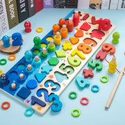 CountiPlay™ Montessori Math & Fishing Puzzle Board