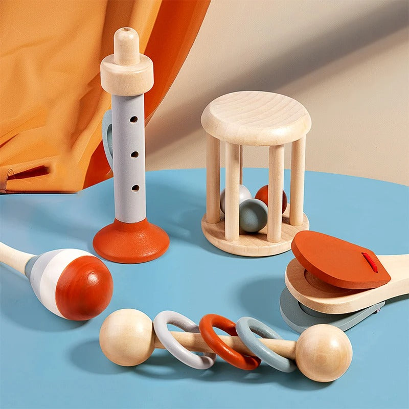 Tiny Tones™ 5-Piece Montessori Baby Instruments Set