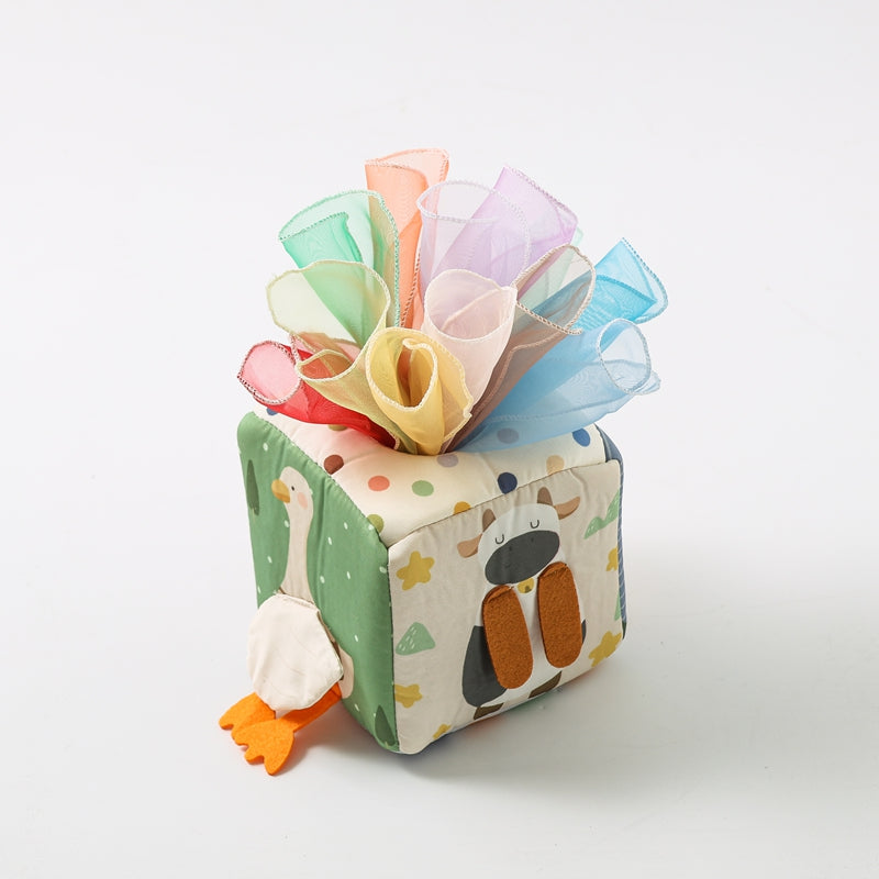 LittleGiggles™ Montessori Magic Tissue Box Toy