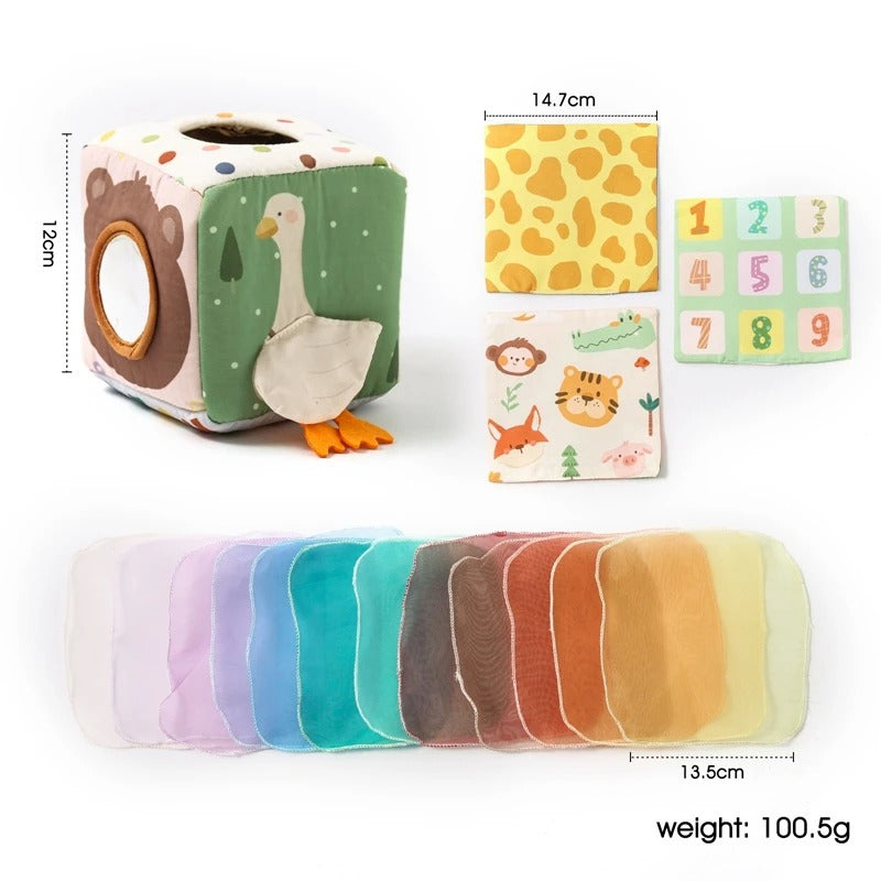 LittleGiggles™ Montessori Magic Tissue Box Toy