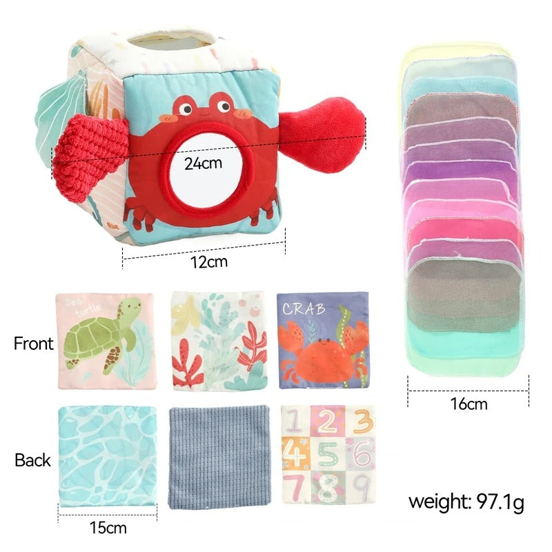 LittleGiggles™ Montessori Magic Tissue Box Toy