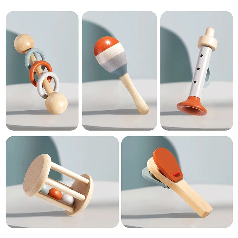 Tiny Tones™ 5-Piece Montessori Baby Instruments Set