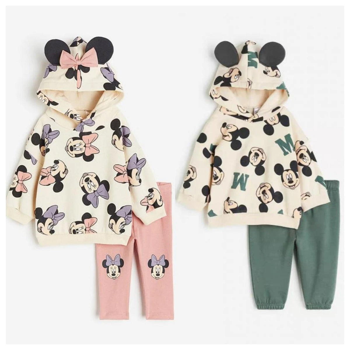 Trendy 2-Piece Long Sleeve Tracksuit for Girls – Casual Sweatshirt & Pants Set