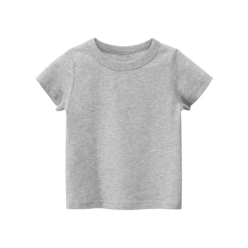 Simple Cotton T-Shirt for Kids