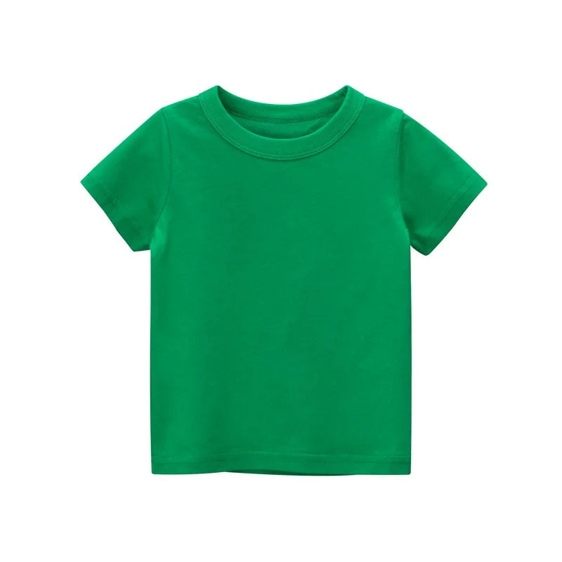 Simple Cotton T-Shirt for Kids