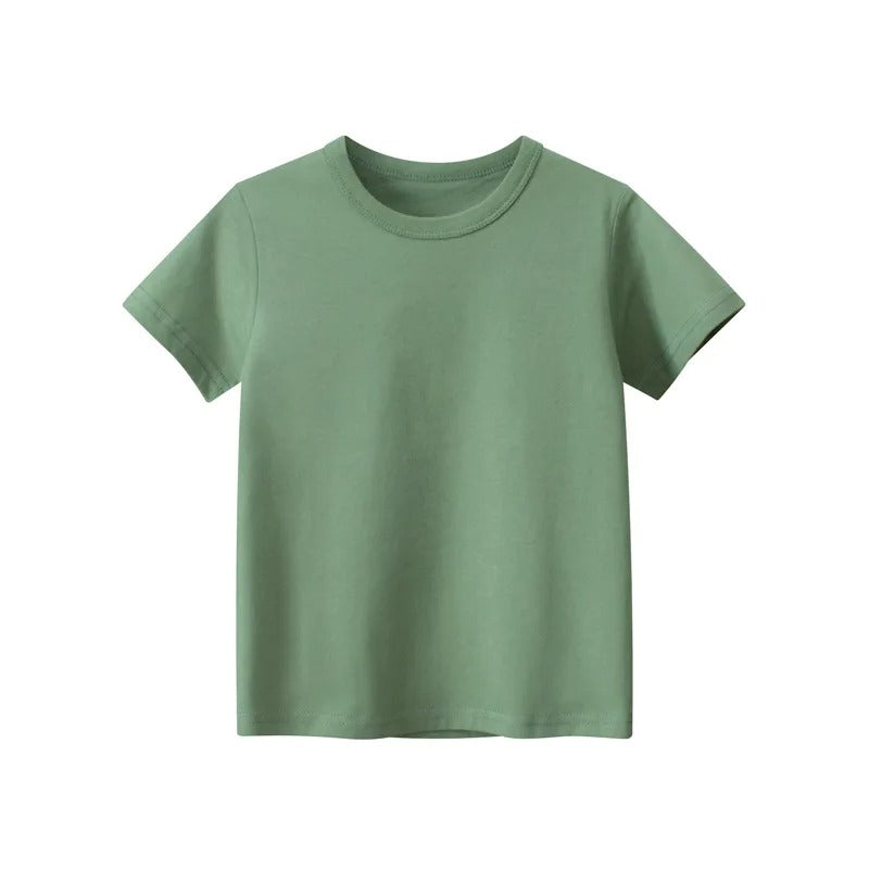 Simple Cotton T-Shirt for Kids