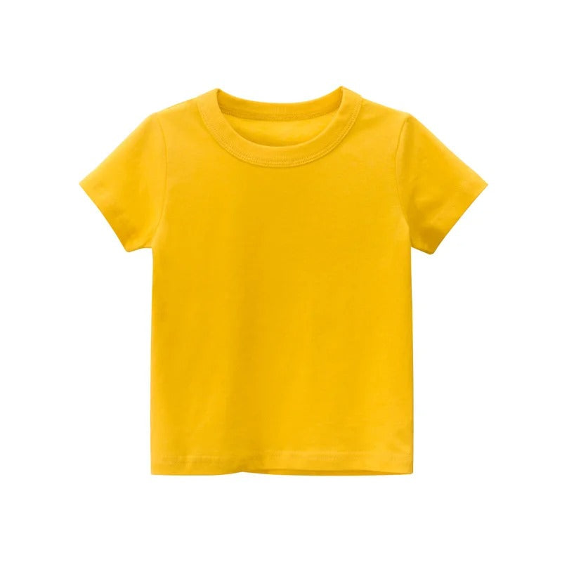 Simple Cotton T-Shirt for Kids