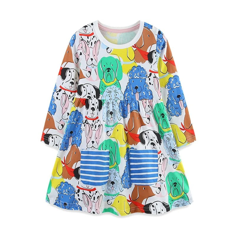 Pumpkin Princess Dress for Girls pattern 2