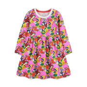 Pumpkin Princess Dress for Girls pattern 3