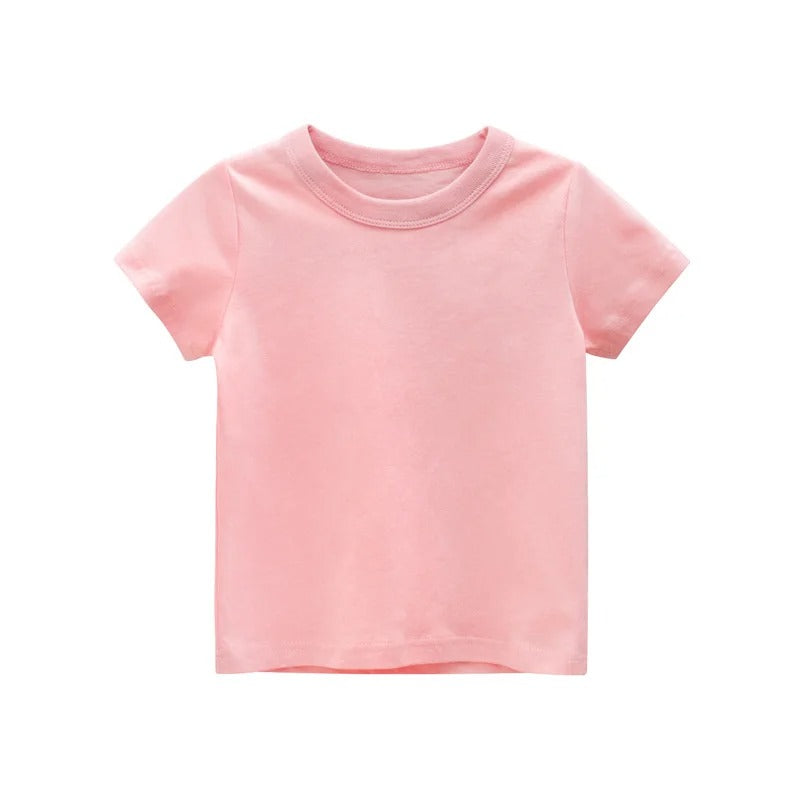 Simple Cotton T-Shirt for Kids