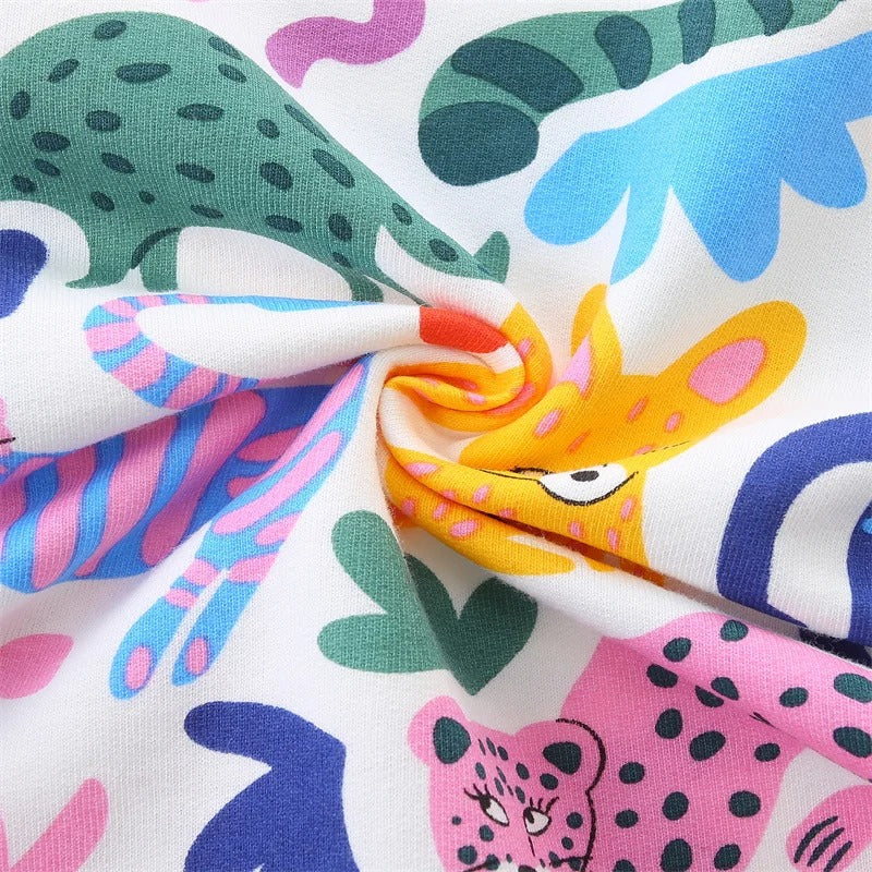 Dinosaur Print Baby Boys Sweatpants – Drawstring Kids Trousers for Autumn & Spring P 9