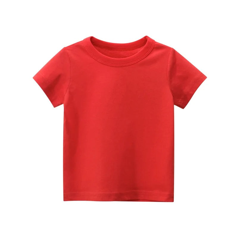 Simple Cotton T-Shirt for Kids