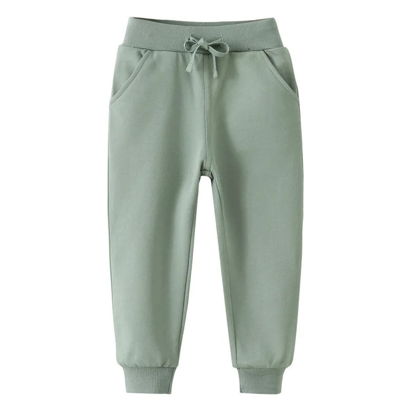 Classic Kids Sweatpants – Comfortable Plain Trousers for Boys & Girls